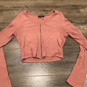 Pink fashion nova Crop Top